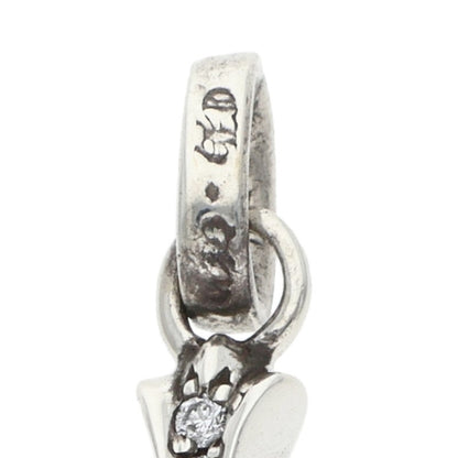 Chrome Hearts Babyfat Pave Diamond Charm Silver