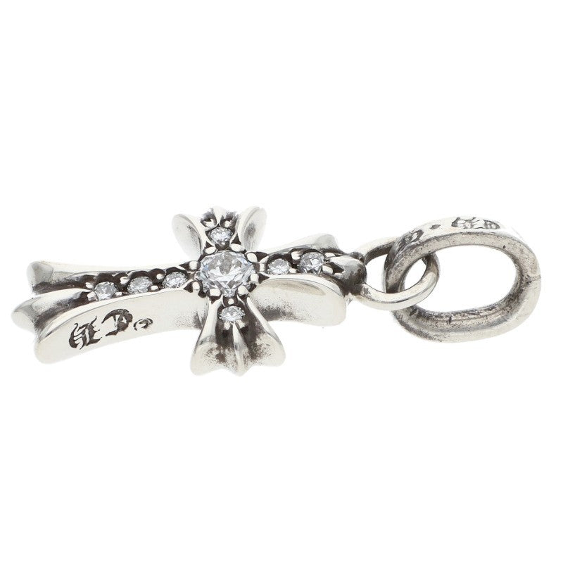 Chrome Hearts Babyfat Pave Diamond Charm Silver