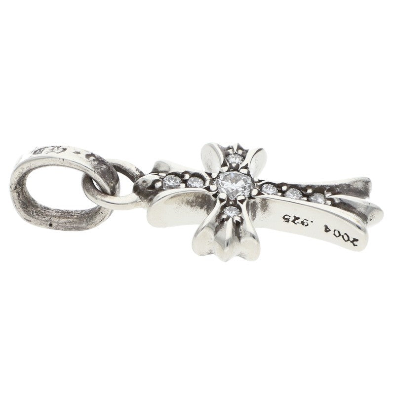 Chrome Hearts Babyfat Pave Diamond Charm Silver