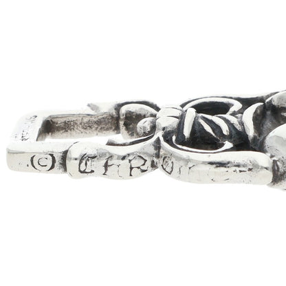 Chrome Hearts Dagger Heart Silver Pendant