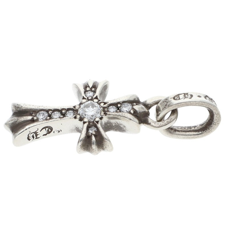 Chrome Hearts Babyfat Pave Diamond Charm Silver Multi