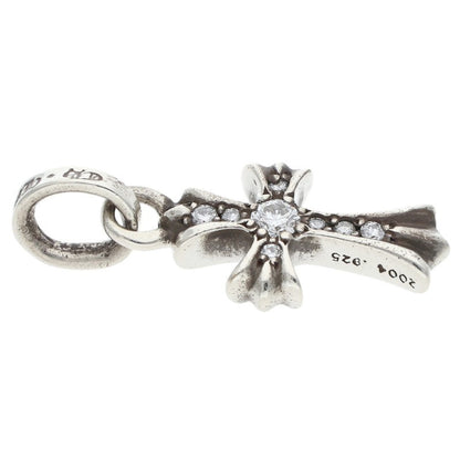 Chrome Hearts Babyfat Pave Diamond Charm Silver Multi
