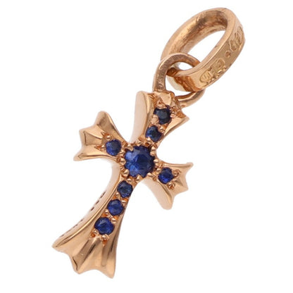 Chrome Hearts 22K BabyFAT Pave Blue Sapphire Charm