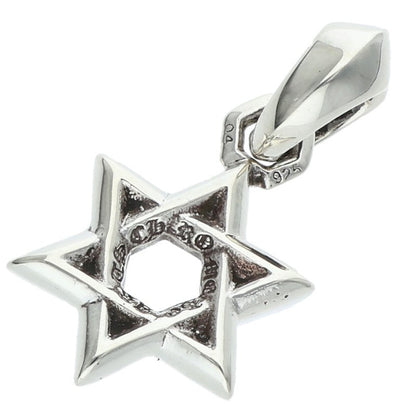 Chrome Hearts Star of David Silver Pendant