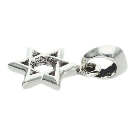 Chrome Hearts Star of David Silver Pendant