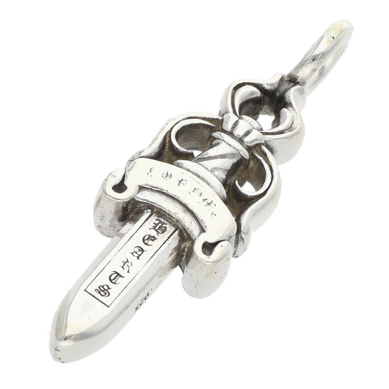 Chrome Hearts DOUBLE DAGGER Silver Necklace Top