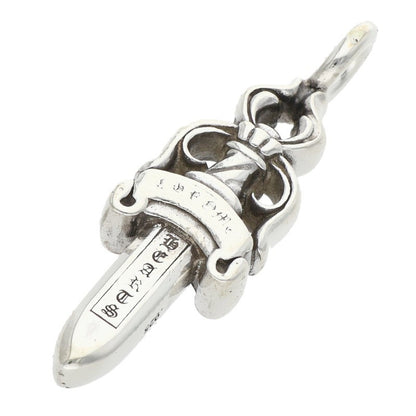 Chrome Hearts DOUBLE DAGGER Silver Necklace Top