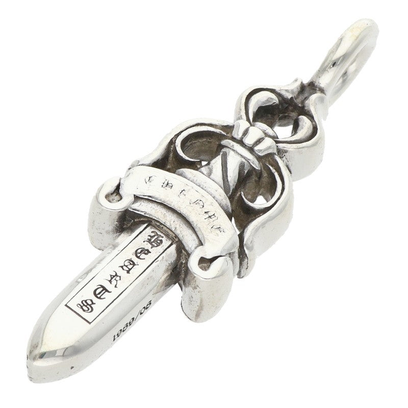 Chrome Hearts DOUBLE DAGGER Silver Necklace Top