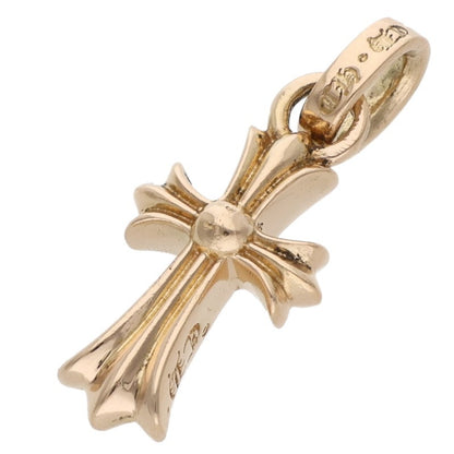 Chrome Hearts 22K Babyfat Cross Yellow Gold Charm