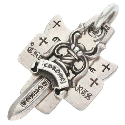 Chrome Hearts 3 Trinkets 925 Silver Pendant Necklace