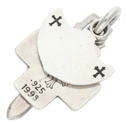 Chrome Hearts 3 Trinkets 925 Silver Pendant Necklace