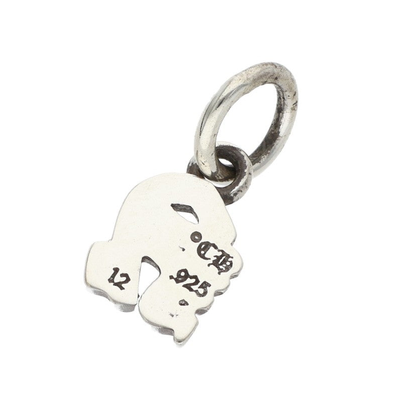 Chrome Hearts N Initial Alphabet Stack Charm Silver
