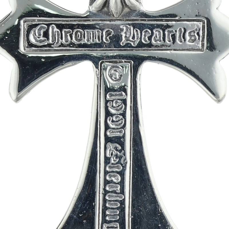 Chrome Hearts CH CRS SML W BALE Small Cross Pendant