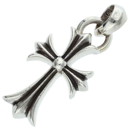 Chrome Hearts Small CH Cross W Bale Silver Pendant