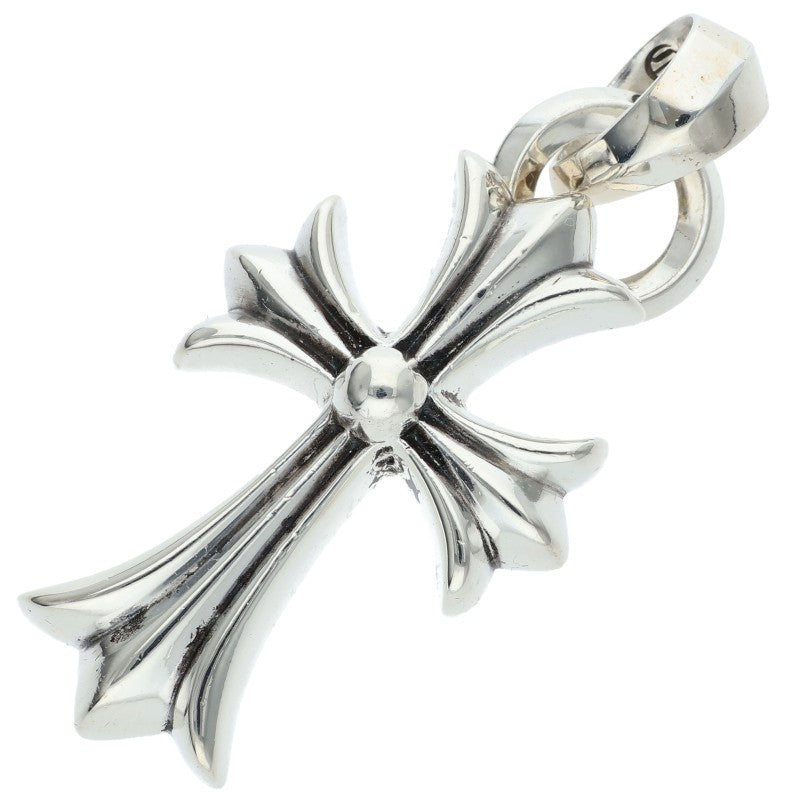 Chrome Hearts CH CRS SML W BALE Silver Necklace Pendant