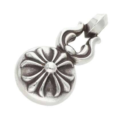 Chrome Hearts Large Cross Ball Silver Pendant