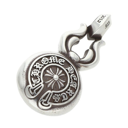 Chrome Hearts Large Cross Ball Silver Pendant