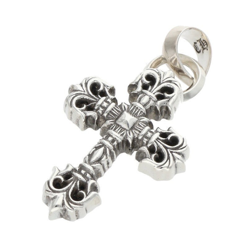 Chrome Hearts FILIG CROSS-XSM W BALE Silver Necklace Top