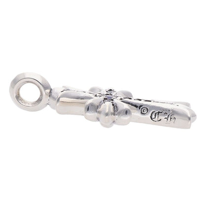 Chrome Hearts Tiny Fat Cross PAVE Sapphire Pendant