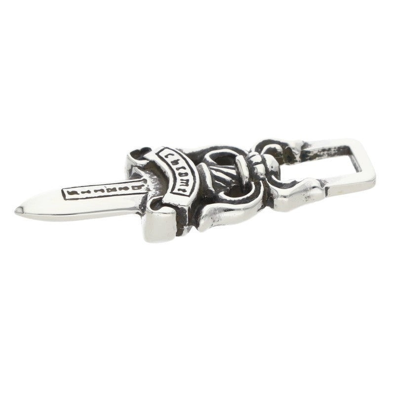 Chrome Hearts #5 Dagger Charm Silver Pendant