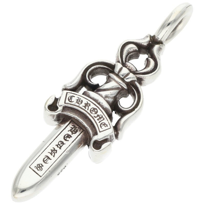 Chrome Hearts DOUBLE DAGGER 925 Silver Pendant