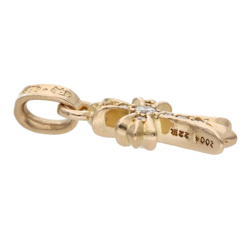 Chrome Hearts 22K Baby Fat Pave Diamond Necklace Charm Multi