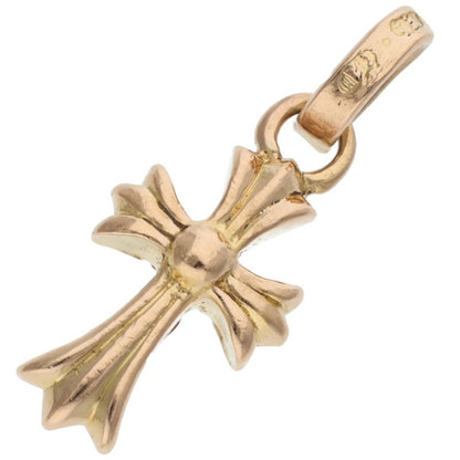Chrome Hearts 22K Baby Fat Pave Diamond Gold Charm