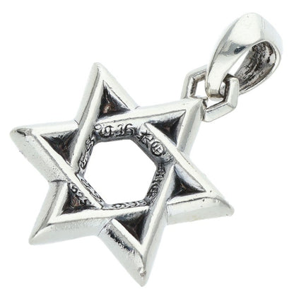 Chrome Hearts STAR OF DAVID Silver Pendant