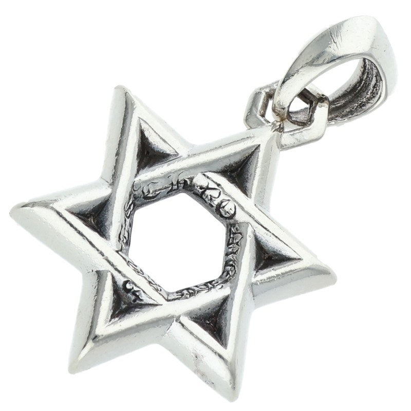 Chrome Hearts STAR OF DAVID Silver Pendant