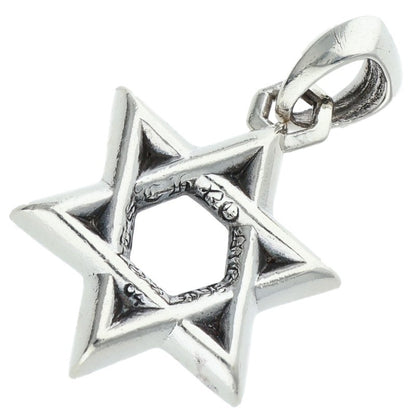 Chrome Hearts STAR OF DAVID Silver Pendant