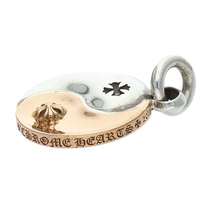 Chrome Hearts YIN YANG MD Silver 22K Gold Pendant
