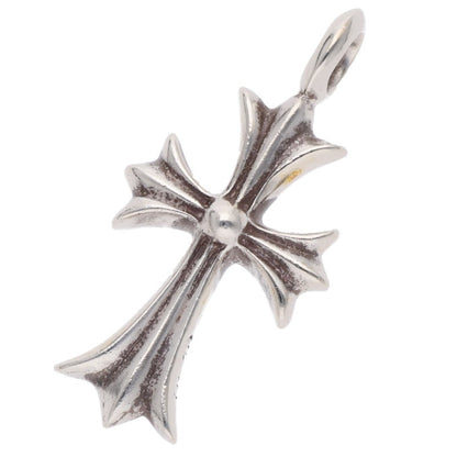 Chrome Hearts Tiny Fat Cross Pave Diamond Silver Multi