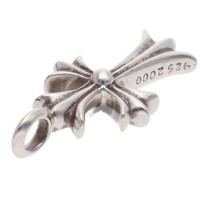 Chrome Hearts Tiny Fat Cross Pave Diamond Silver Multi