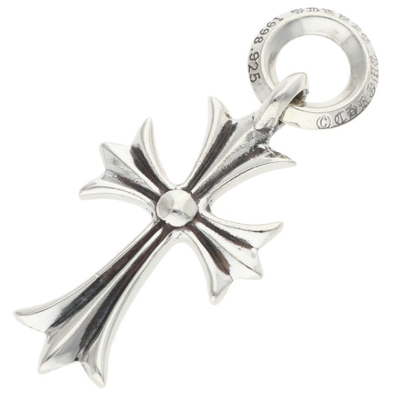 Chrome Hearts TINY CH CROSS Charm Necklace