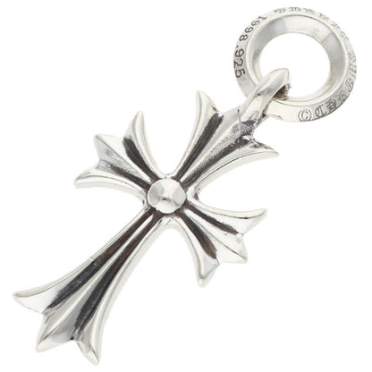 Chrome Hearts TINY CH CROSS Charm Necklace