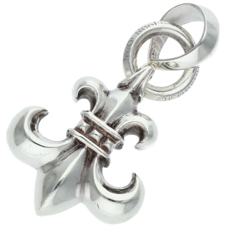 Chrome Hearts BS Fleur w/Bail Silver Pendant
