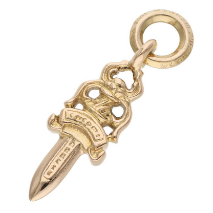 Chrome Hearts #5 Dagger 22K Gold Charm
