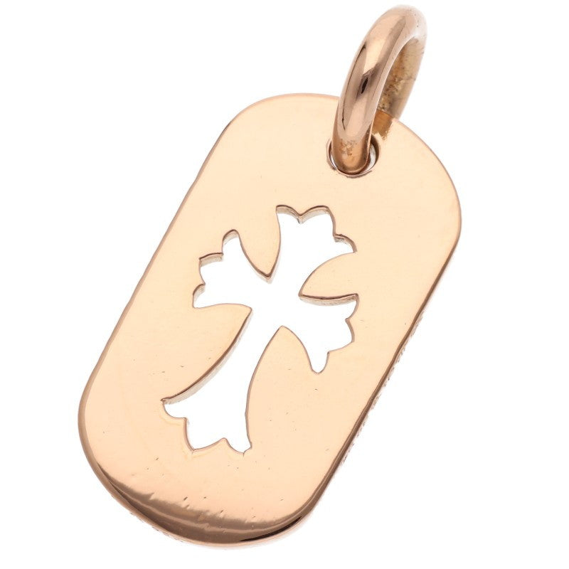 Chrome Hearts 22K Small Cutout Cross Dog Tag