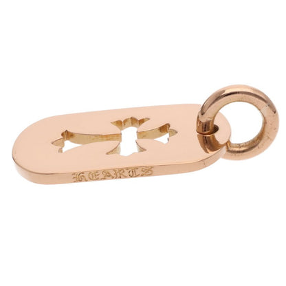 Chrome Hearts 22K Small Cutout Cross Dog Tag