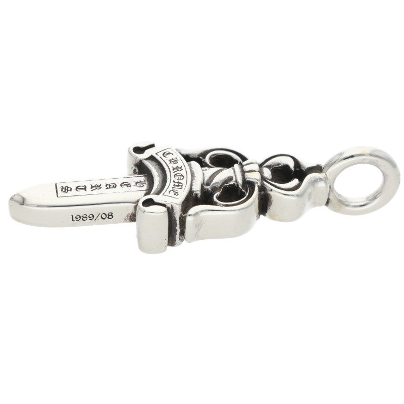 Chrome Hearts Double Dagger Silver Pendant