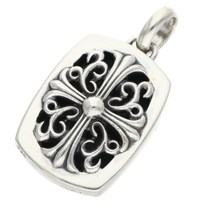 Chrome Hearts Keeper Pendant Silver Necklace