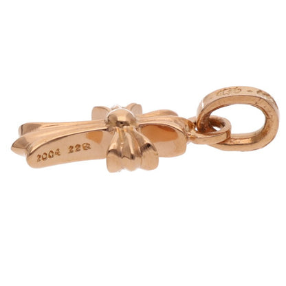 Chrome Hearts 22K Baby Fat Pave Blue Sapphire Charm