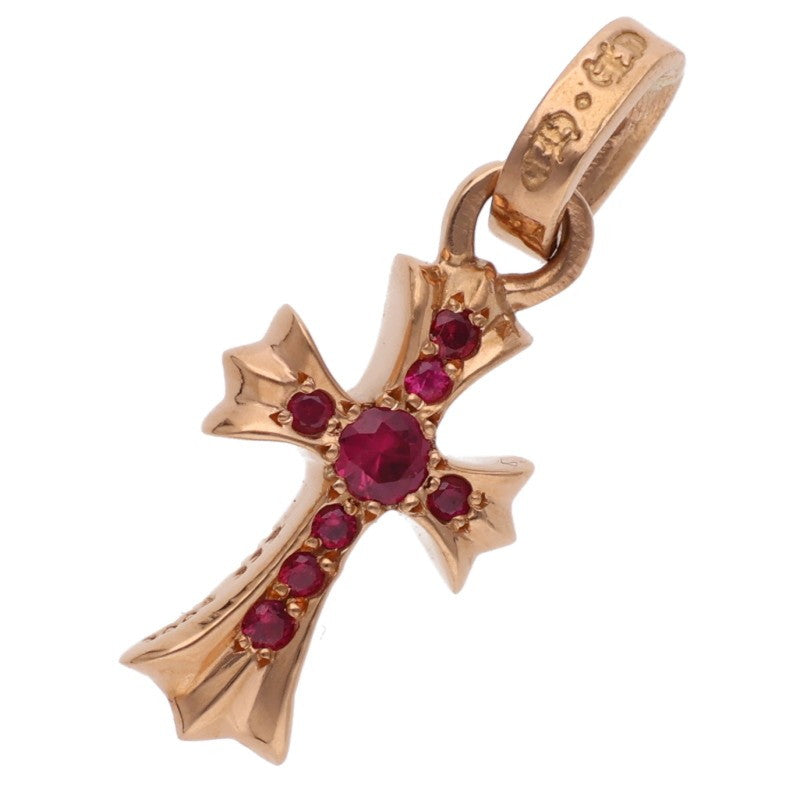 Chrome Hearts 22K Babyfat Pave Ruby Charm