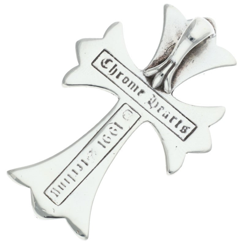 Chrome Hearts Small CH Cross Sterling Silver Necklace