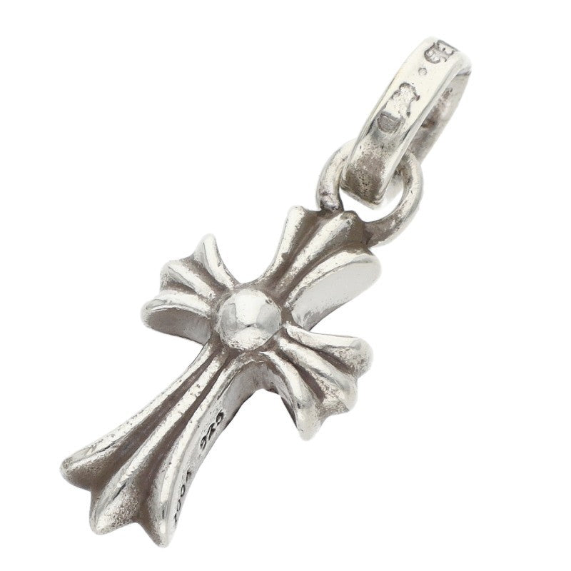 Chrome Hearts Baby Fat Pave Sapphire Silver Charm