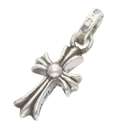 Chrome Hearts Baby Fat Pave Sapphire Silver Charm
