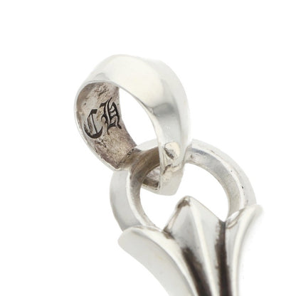 Chrome Hearts Small CH Cross W-Bale Silver Pendant