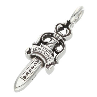 Chrome Hearts Double Dagger Silver Pendant