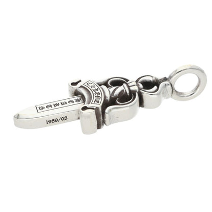 Chrome Hearts Double Dagger Silver Pendant
