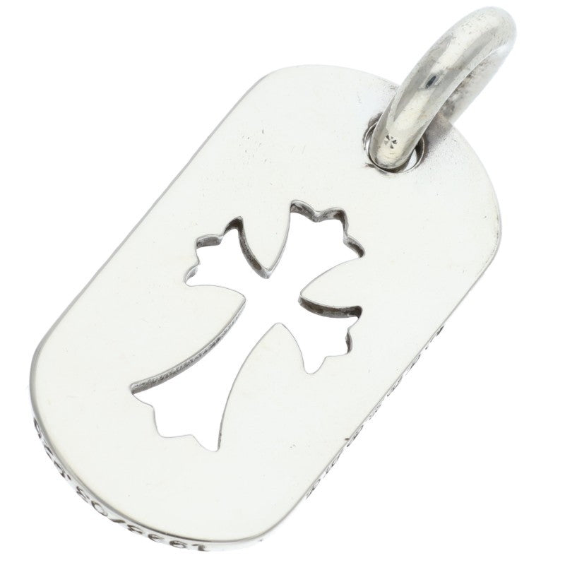 Chrome Hearts D TAG SML CO CRS Cutout Cross Dog Tag